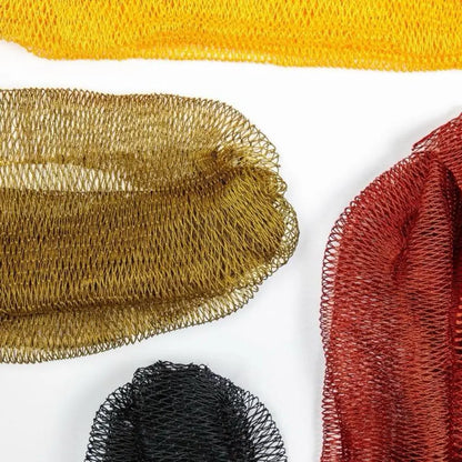 Authentic African Exfoliating Net Sponge - Ethically Sourced from Nigeria - Porous, Hygienic & Quick-Drying Exfoliating Bath Net